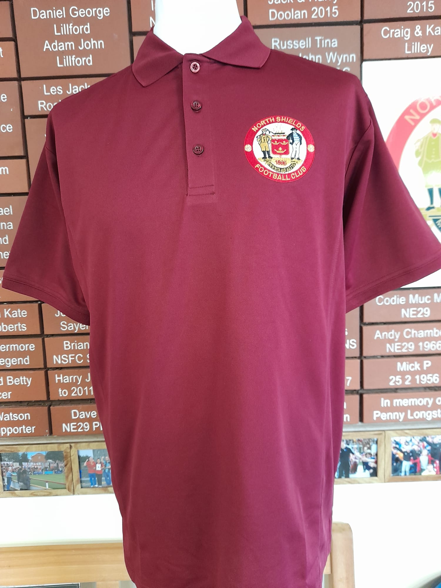 North Shields FC Polo Tops